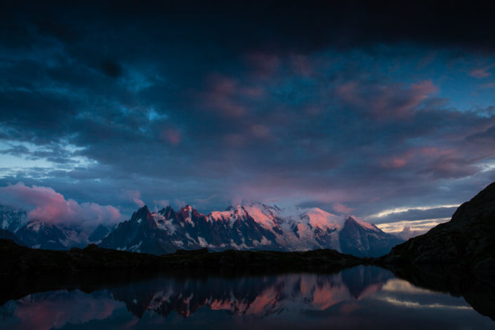 Un balcon sur le Mont Blanc